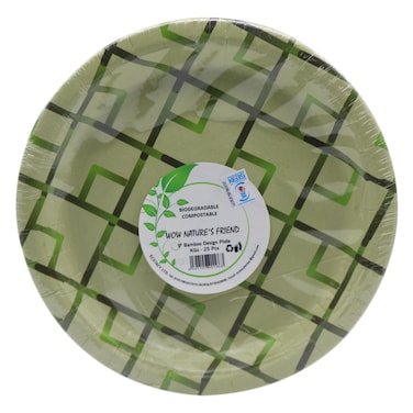 Lets Party 9 Bamboodsgn Paper Plate