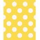 Sunflower Yellow Deco Dot Loot Bag 8 pcs