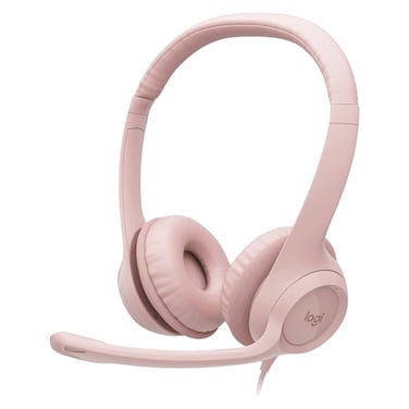 لوجيتك H390 سماعات USB  - وردية