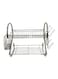 Generic - 2-Tier Dish Drying Rack Silver 55X39X24Centimeter