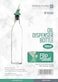Royalford Oil Dispenser Bottle, 500ml Glass Bottle, Rf10566, Oil Dispenser Bottle For Kitchen, Premium Glass &amp; ABS Oil And Vinegar Cruet With Spout, No-Drip Oil Bottle