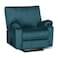 In House Velvet Classic Recliner Chair - Dark Turquoise - H1