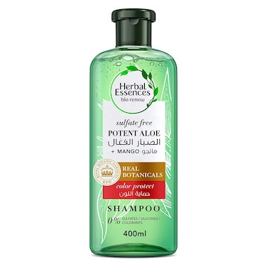 Herbal Essences Shampoo With Potent Aloe And Mango - 400 Ml