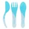 Twistshake Learn Cutlery Set 3 Pieces 6+ Months Pastel Blue