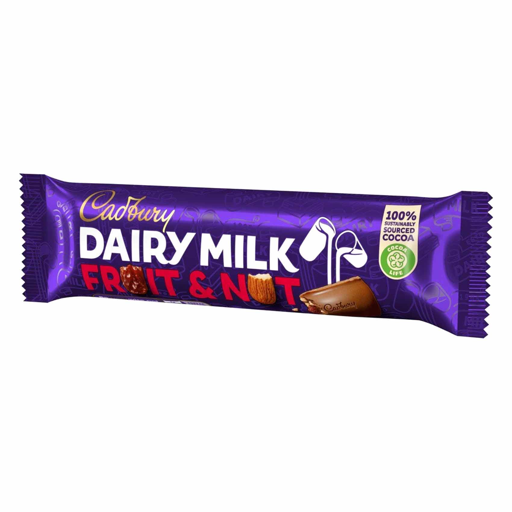 CADBURY FRUIT &amp; NUT CHOCOLATE 35G