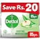 Dettol Soothe Antibacterial Bar Soap 85 gr (Pack of 3)