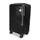 Biggdesign Moods Up Size 24&quot; Suitcase, High-Resistance and Durable ABS Material, 360&deg; Swivel Wheels made of Silicone,Secure Travels with Special Lock System, 30Kg Carrying Capacity, Medium Size,Black