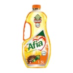 Buy Afia Pure Sunflower Oil Enriched with Vitamins A D  Zinc Bottle  1.5L in UAE