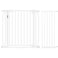 Baby Safe - Metal Safety  LED Gate w/t 30cm Extension - White