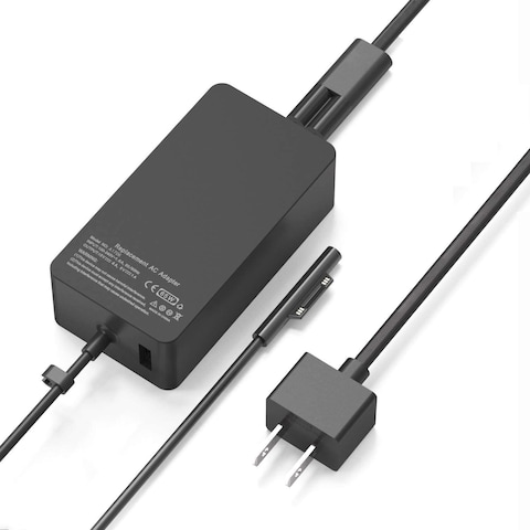 Ntech Surface Charger 36W, 12V 2.58A Surface Pro 3 Charger Compatible With Surface Pro 3 Surface Pro 4 Pro 5/6, Surface Laptop, Surface Go, Surface Charger Cable With USB Port 5V