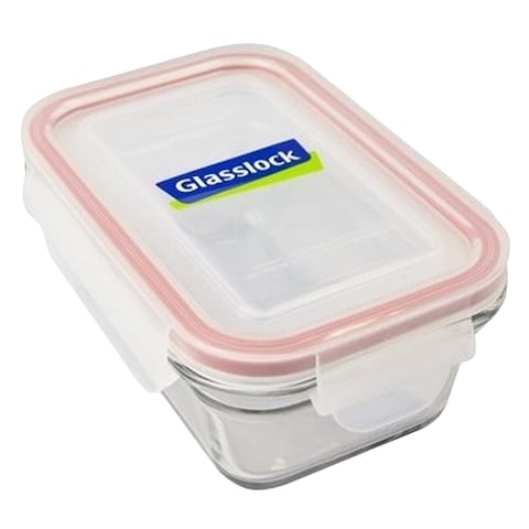 Glasslock Taper Rectangular Food Storage Box 480ml
