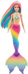 ​Barbie Dreamtopia Rainbow Magic Mermaid Doll with Rainbow Hair and Water-Activated Color Change Feature, Gift for 3 to 7 Year Olds GTF89