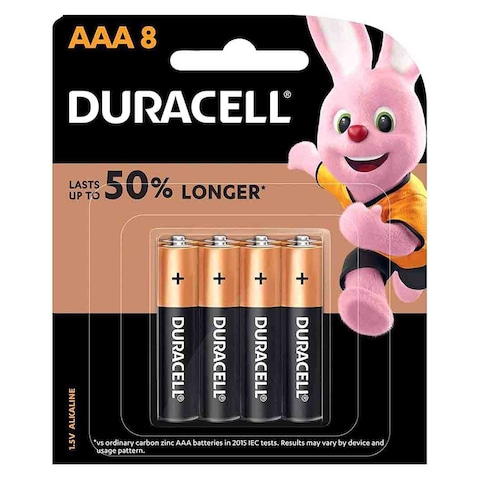 Duracell Plus Power AAA Batteries - 8 Batteries