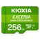 Kioxia بطاقة ذاكرة MicroSDXC عالية التحمل من Exceria سعة 256 جيجابايت
