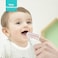 10PC Silicone Baby Finger Toothbrush Soft Gum Massage and Teether Brush for Teething Relief, Oral Cleaning Care Gum and Tooth Cleaner 3 Months Plus Clear