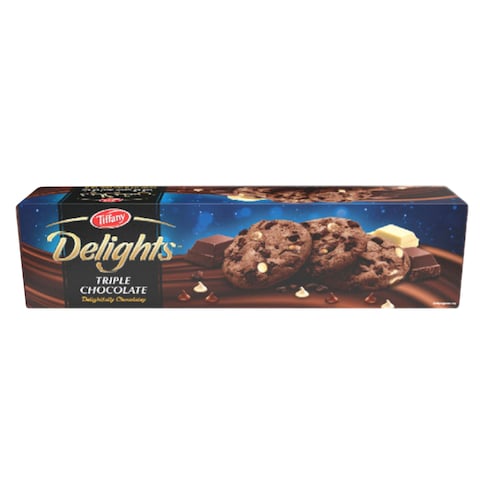 Tiifany Delights Cookies Triple Chocolate 100 Gram