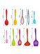 Generic 10-Piece Kitchen Utensil Multicolour 15X10X17cm