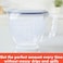 Lock &amp; Lock Special Measuring Cup HPL982 Clear And Blue 1L