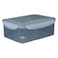 Gab Blue Rectangular Food Container 2750ML