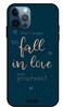 Theodor - Apple iPhone 12 Pro Case Fall In Love Flexible Silicone Cover