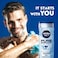 NIVEA MEN 3in1 Shower Gel Pure Impact Fresh Scent 250ml Pack of 3