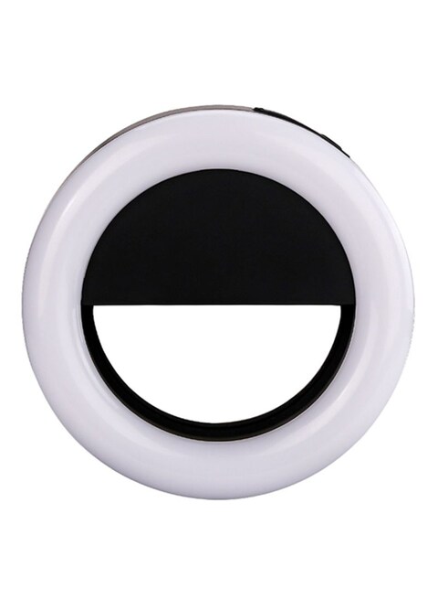Generic - Rechargeable 36-LED Selfie Ring Light Black/White