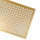[HOME BRAND &ndash; PLACEMAT]Dining Table Placement Mat (Rectangular PVC Table Mat) (30x45CM) (Gold Color)