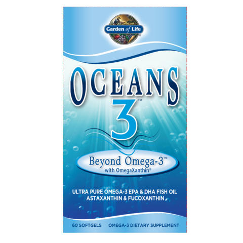 Oceans 3 Beyond Omega-3 With Omegaxanthin 60 Softgels