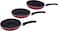 Royalford 3Pcs Set Non Stick Frypan 20/24/28 cm