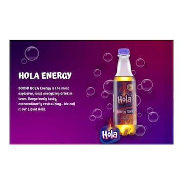 Hola Energy Drink 300Ml