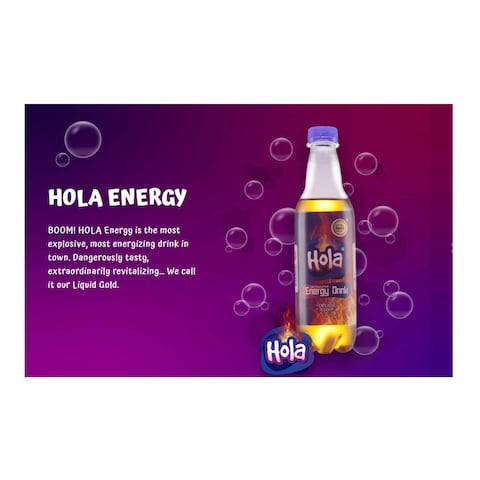 Hola Energy Drink 300Ml