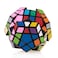 Generic-Speed Cube Magic Cube Dodecahedron Sticker Cube Puzzle Cube for Beginners Kids Black