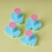 Royalford Celebration Cookie Cutter, 4Pcs Abs Moulds, RF10969, Cookie Cutter With Handle, 3D Design Cookie Mould, Baking Tools For Kitchen, Kids Cookie Cutter