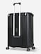 Eminent Vertica Hard Case Travel Bag Medium Luggage Trolley Polypropylene Lightweight Suitcase 4 Quiet Double Spinner Wheels With Tsa Lock B0006 Black