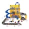 Power Joy Construction Garage Playset Multicolour Set of 58