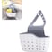 ECVV Sink Caddy Sponge Holder, Kitchen Sink Storage Basket Hanging Bag Basket Organizer for Sponges Soaps and Cleaning Brushes Sink Accessories
