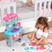 Ogi Mogi Kitchen Play Set for Kids, 26 Pieces Kitchen Accessories, Pretend Role Play Cooking Food Sets, Learning Resources Imaginative Culinary Play Toys for Preschool Girls, +3