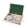 Babylove 3D Magnetic Wooden Drawing Board with nos and letters