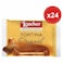 ويفر لواكر تورتينا بكريمة شوكولاتة البندق - 21 جم - 24 قطعة