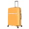 Cabinpro Hard Case Trolley Luggage Set of 3 For Unisex Polypropylene Lightweight 4 Double Wheeled Suitcase With Built In TSA Type Lock Travel Bag CP002 Yellow