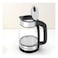Tefal Inox Electric Kettle KI700827, 1850 W, 1.7 L, Silver and Black, Glass, Cordless