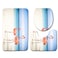 Toilet floor mat 3-piece bathroom carpet door mat 3-piece bathroom floor mat