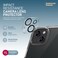 Moxedo 3 in 1 Protection Pack, Tempered Glass Screen Protector, Clear Case and Camera Lens Protector Compatible for iPhone 14 (Clear)