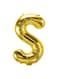 NorthStar Letter S Shaped Party Decorative Foil Balloon 16inch