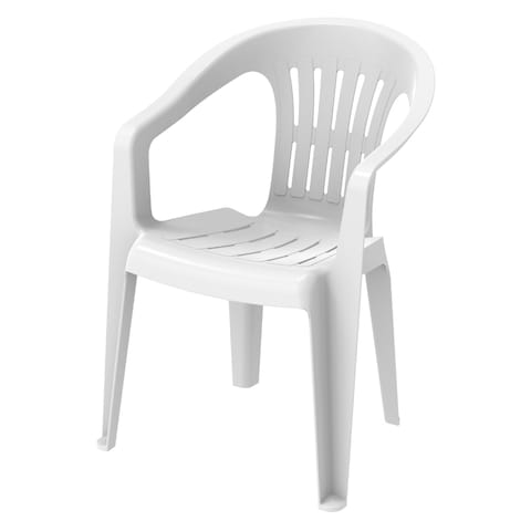 Cosmoplast Princess Outdoor Garden Chair White 60x56x78cm