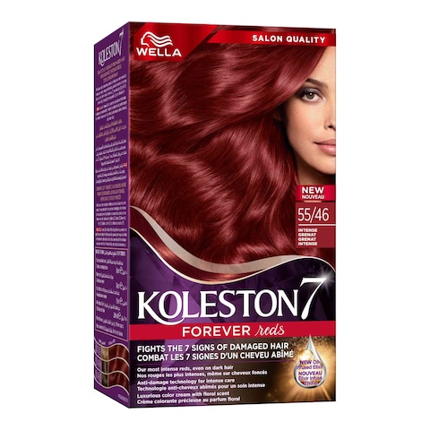 Buy Wella Koleston Supreme Hair Color 55/46 Exotic Red in UAE