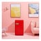 Midea Single Door Mini Refrigerator MDRD142SLE32 Red 93L