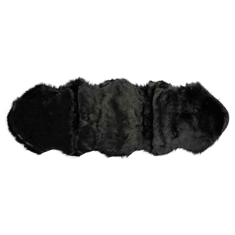 Aworky Leather Fur Mat 90*90
