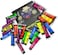 
Party Time 24 Pieces Neon Colors Glow in the Dark Face and Body Paint Halloween Make-Up for Halloween Parties, Events and Accessories (25 ml.)