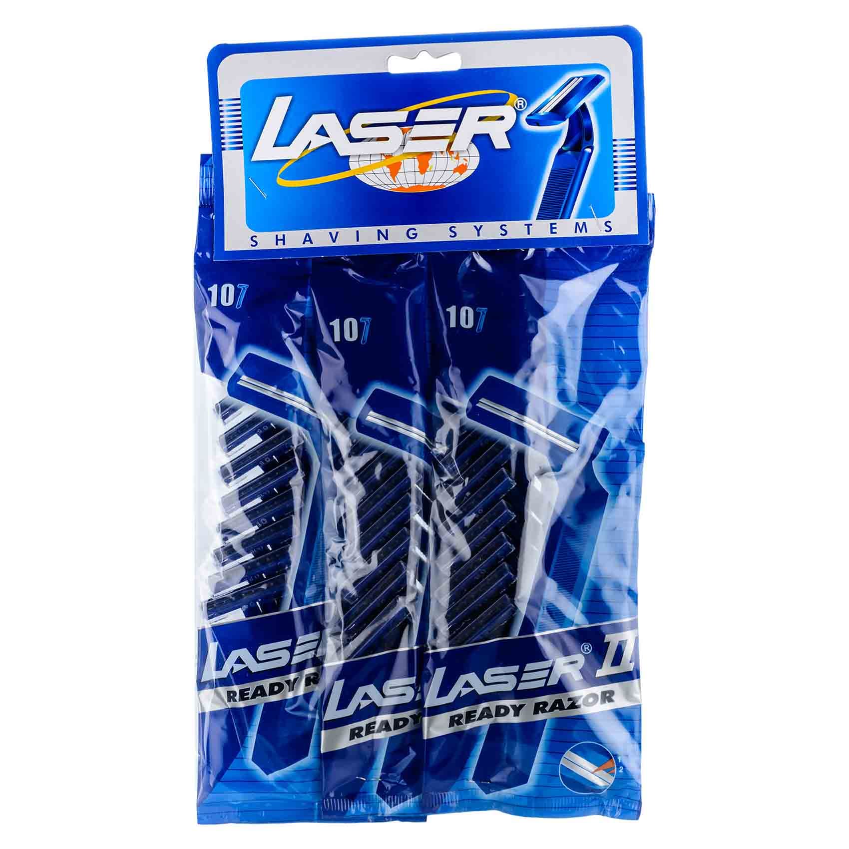 Buy Laser Sports 3 Dual Blade Disposable Multicolour 30 Razors Online ...